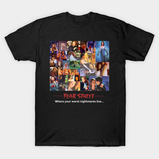 Discover Fear Street Cover Collage Shirt - Fear Street - T-Shirt