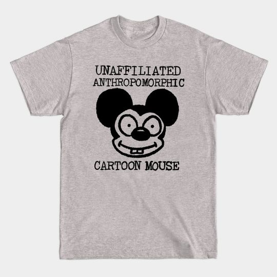 Discover Unaffiliated Anthropormorphic Cartoon Mouse - Mouse - T-Shirt