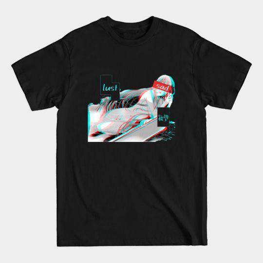 Discover Sad - Asuna - Waifu Anime - T-Shirt