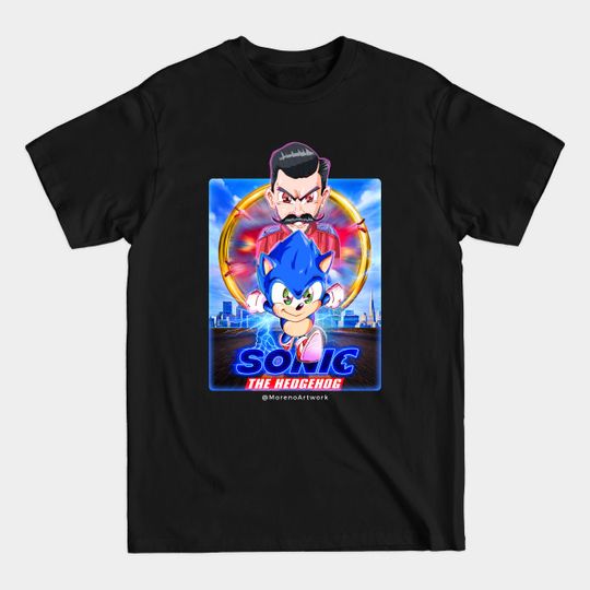 Discover Sanic Blue Blur - Sanic Meme - T-Shirt