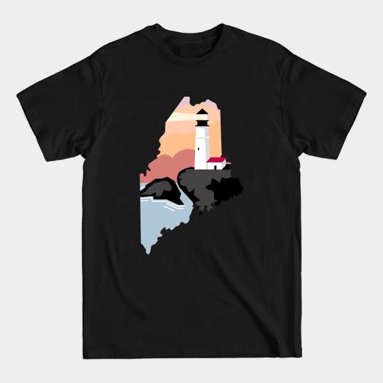 Discover Maine US state - Maine - T-Shirt