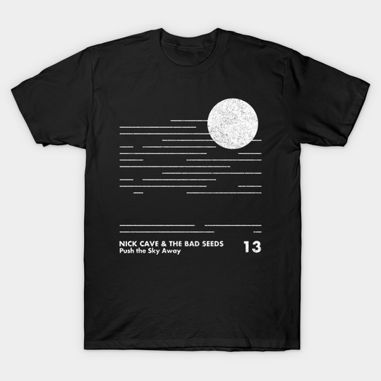 Discover Nick Cave & The Bad Seeds / Minimal Graphic Design Tribute T-Shirt - Nick Cave - T-Shirt