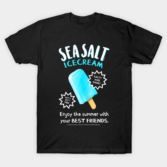 Discover Sea Salt Ice Cream - Kingdom Hearts - T-Shirt