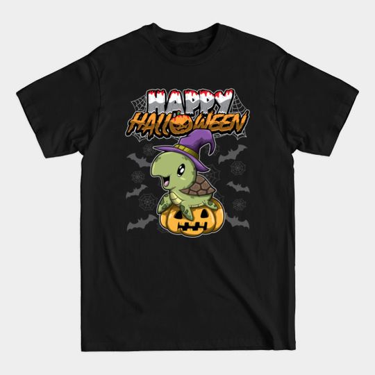 Discover Happy Halloween - Disguised Turtle Tortoise - Halloween - T-Shirt