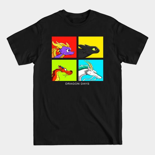 Discover Dragon days colour - Dragons - T-Shirt