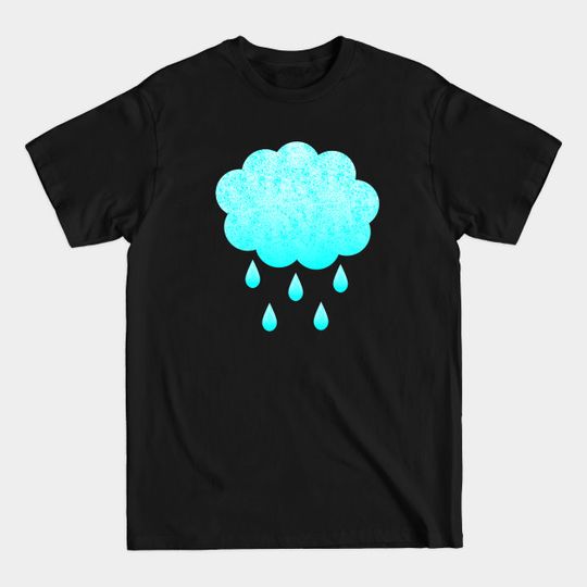 Discover Cloud and raindrops - Rain - T-Shirt