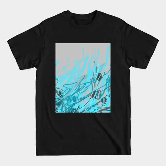 Discover Water Blue Glow abstracts - Blue Wave - T-Shirt