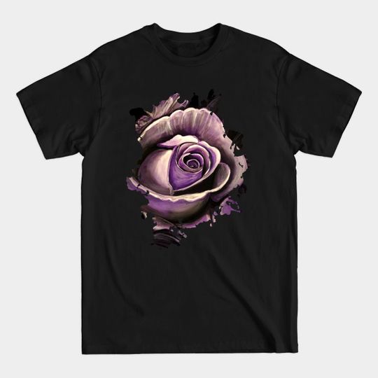 Discover Purple Rose - Rose - T-Shirt