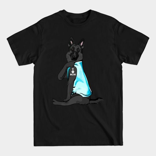 Discover German Shepherd Lover Mom Tattoo T-Shirt