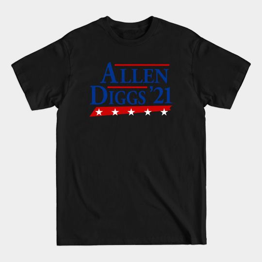 Discover Allen & Diggs ‘21, Buffalo Football - Allen Diggs - T-Shirt