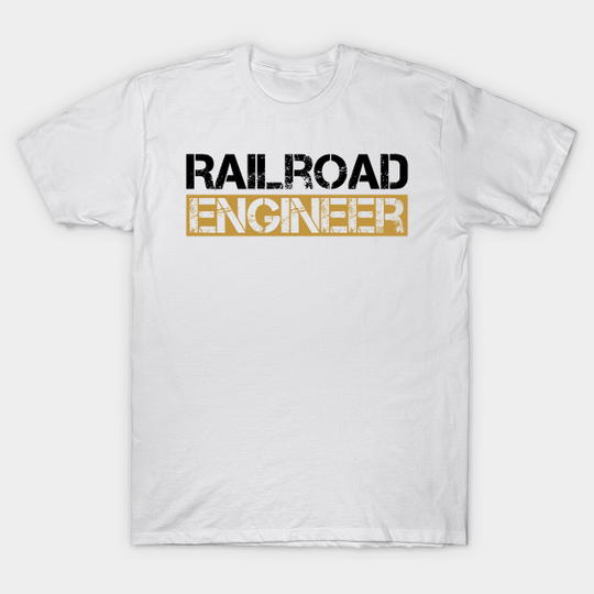 Discover Railroad Engineer Train Steam Conductor - Train Driver - T-Shirt