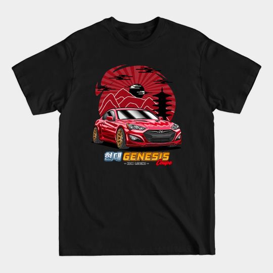 Discover KDM Hyundai Genesis Coupe - Hyundai - T-Shirt