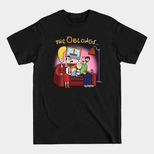 Discover Odd Couch Gag - The Oblongs - T-Shirt