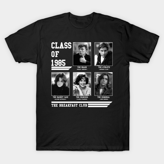 Discover Breakfast Club - Class 1985 - The Breakfast Club - T-Shirt