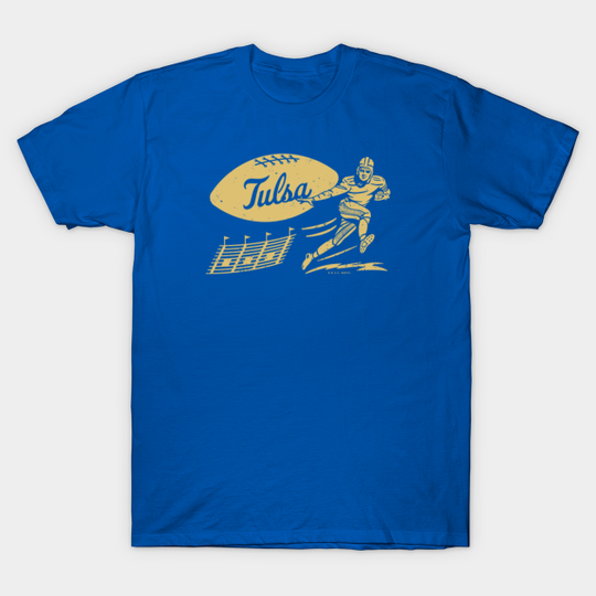 Discover Vintage College Football Tulsa Golden Hurricane T-Shirt