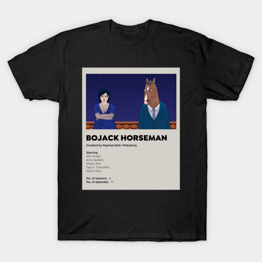Discover Bojack Horseman TV Poster - Bojack Horseman - T-Shirt