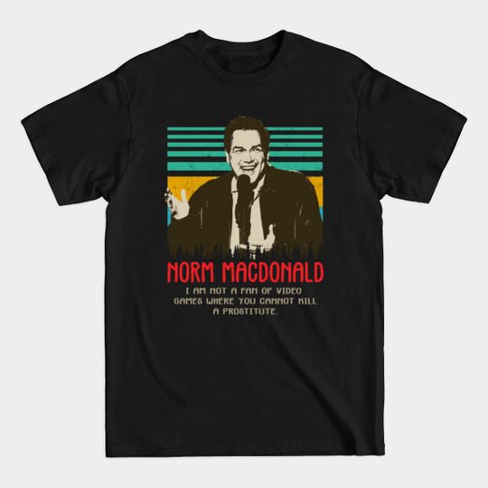 Discover Funny Norm Macdonald - Norm Macdonald - T-Shirt