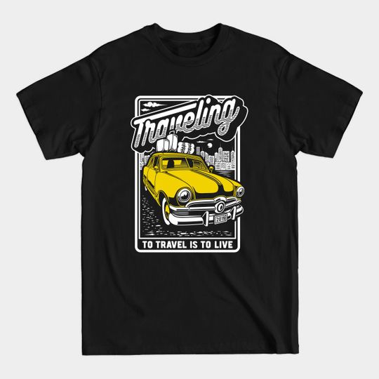 Discover Hudson Hornet "traveling" - Hudson Hornet - T-Shirt