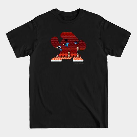 Discover Mega Man 2 Heat Man Silhouette T-Shirt