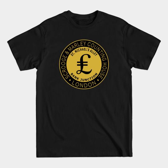 Discover Scrooge and Marley Counting House - Charles Dickens Gift - T-Shirt