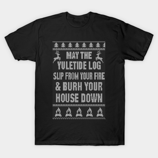 Discover Blackadder Yultide log - Blackadder Christmas - T-Shirt