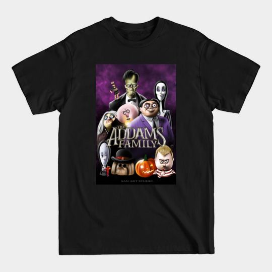 Discover Addams family artwork - Addams Family - T-Shirt