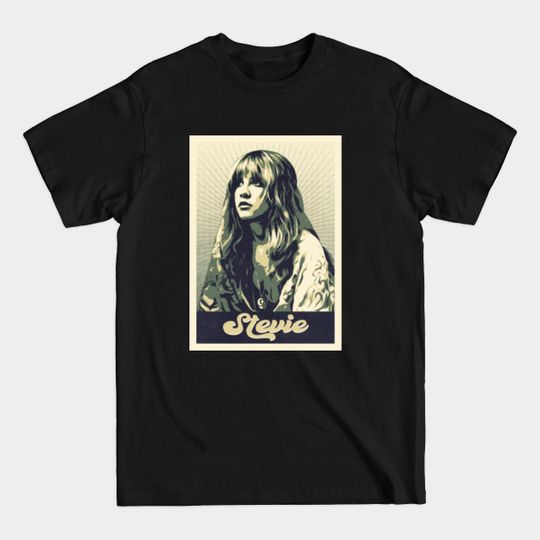 Discover Stevie - Vintage 70s Pastel Grunge Style Poster - Stevie - T-Shirt