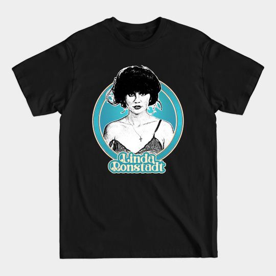 Discover Linda Ronstadt /\/ Original 1970s Style Fan Art Design - Linda Ronstadt - T-Shirt