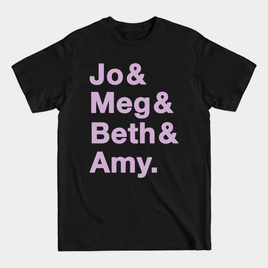 Discover Little Women Ampersand - Lilac Text - Little Women - T-Shirt