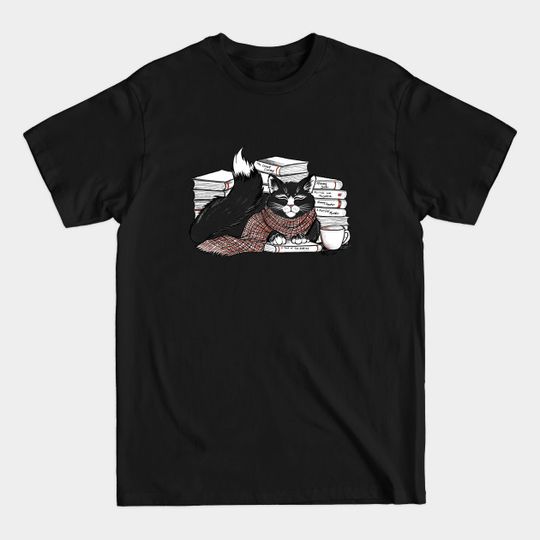 Discover Book Kitty - Cats - T-Shirt