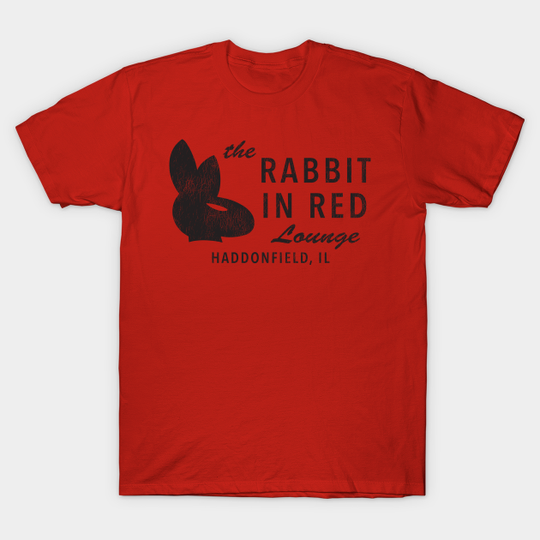 Discover Rabbit In Red Lounge - Halloween - T-Shirt