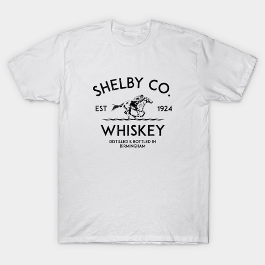 Discover Shelby Co. Whiskey Label - Peaky Blinder - T-Shirt