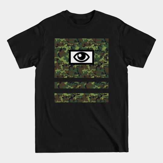 Discover Eye See You - Camo - T-Shirt