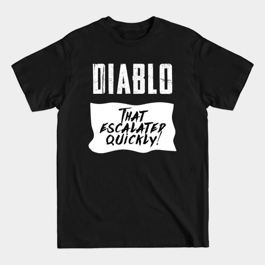 Discover Diablo Hot Sauce Taco Funny Quick and Easy Halloween Costume - Halloween - T-Shirt