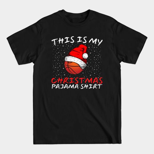 Discover Basketball Christmas Pajama T-Shirt