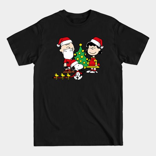 Discover SNOOPY AND FAMILY HAPPY DAY - Snoopy Christmas - T-Shirt