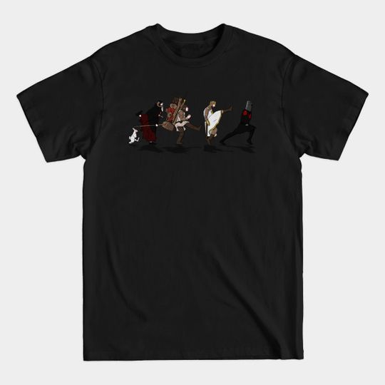 Discover walking towards the Grail - Monty Python And The Holy Grail - T-Shirt