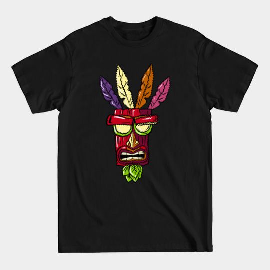 Discover Squiggly aka aku - Crash Bandicoot - T-Shirt