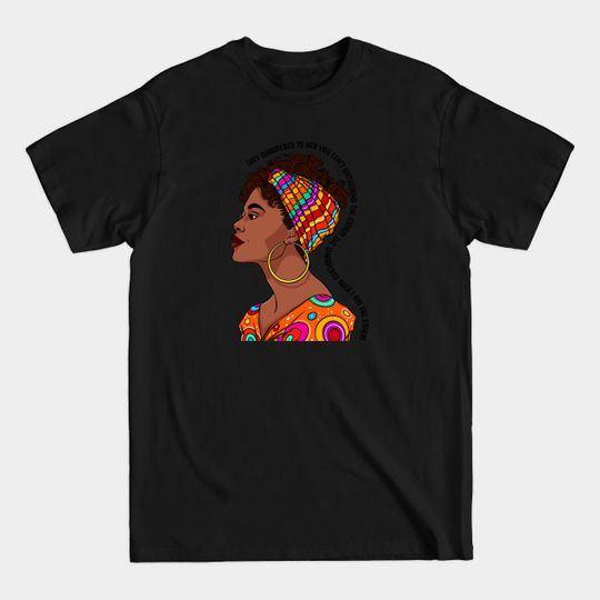 Discover I am the storm. Black Woman - Black Woman - T-Shirt