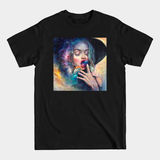 Discover Black Hole in the Milky Way - Surreal - T-Shirt
