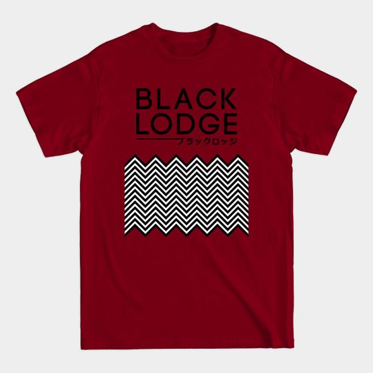 Discover Twin Peaks Inspired Japanese Black Lodge - Twin Peaks - T-Shirt