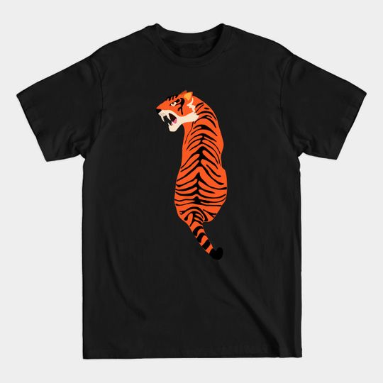 Discover Dangerous tiger - Tiger - T-Shirt
