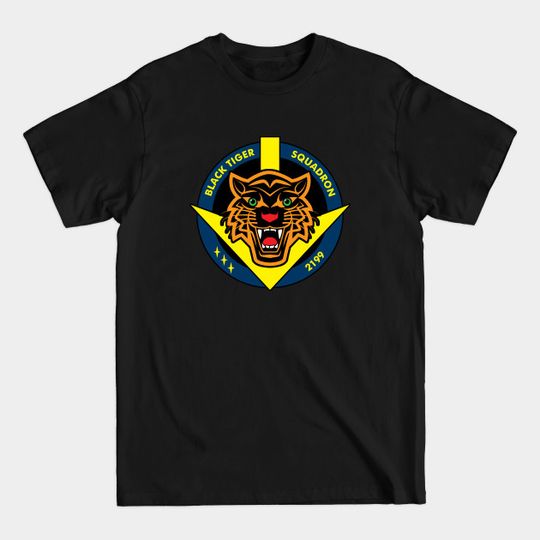 Discover Black Tiger Squadron - Star Blazers - T-Shirt