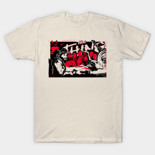 Discover I Know I'm Human: Variant 1 - The Thing - T-Shirt
