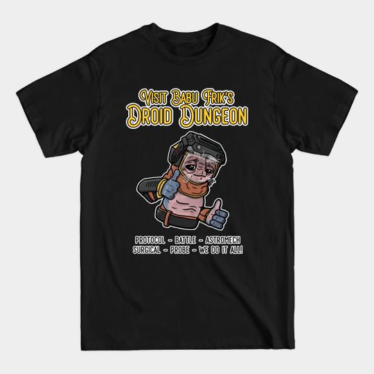 Discover Babu Frik's Droid Dungeon - Babu Frik - T-Shirt