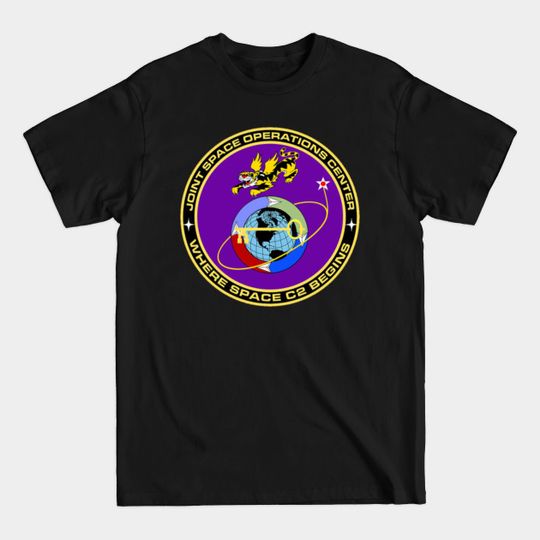 Discover Joint Space Operations Center - Joint Space Operations Center Logo - T-Shirt