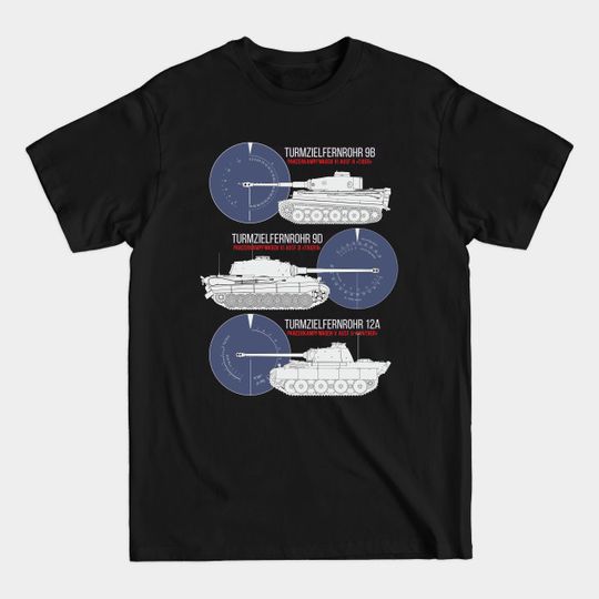 Discover German tanks and their sights - German Tanks - T-Shirt