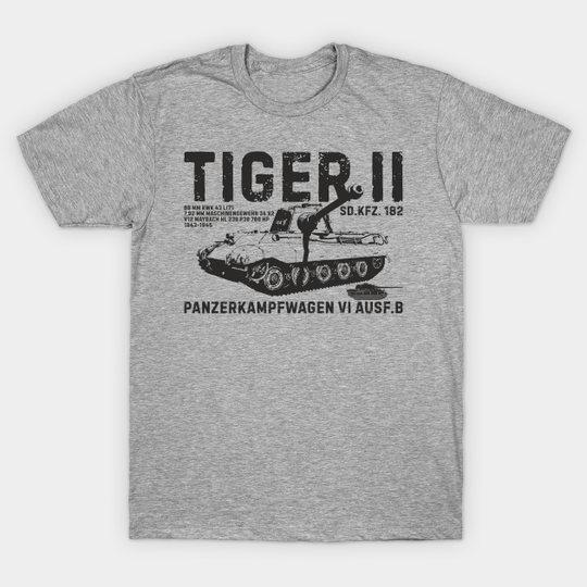Discover Tiger II - Konigstiger - T-Shirt