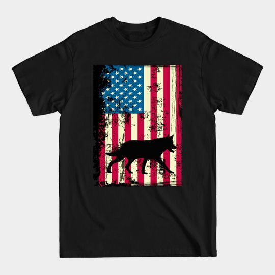 Discover Wolf American Flag USA Patriotic 4th Of July Gifts - Wolf American Flag - T-Shirt