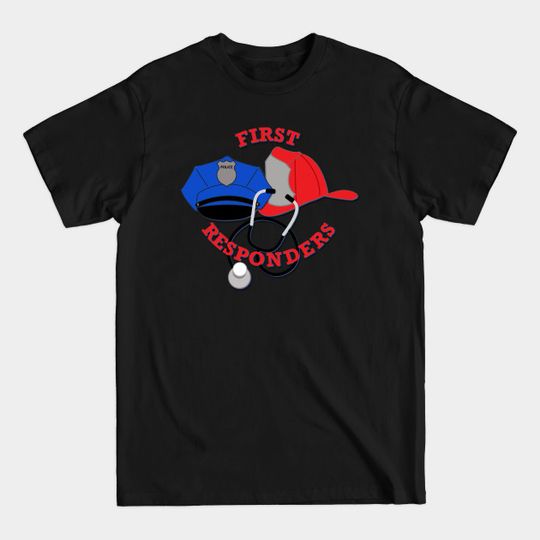 Discover Brotherhood of First Responders - First Responders - T-Shirt